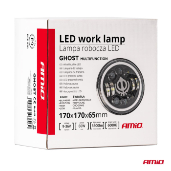 Lampa robocza LED GHOST duch dodatkowa ozdobna 12V-70330