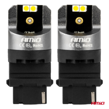 Żarówki LED CANBUS seria PRO P27W 4x3030 SMD White-70558