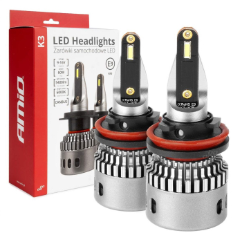 Żarówki samochodowe LED seria K3 H8 H9 H11 H16 12V