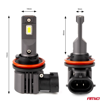 Żarówki samochodowe LED seria X4 Aviator H8 H9 H11-70607