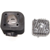 CYLINDER+ GŁOWICA 70cc 47,00mm 2T ŻELIWO QUANTUM-71233