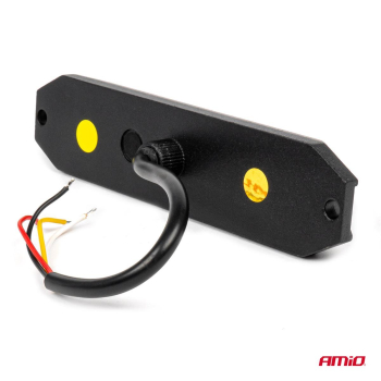Lampa błyskowa ostrzegawcza płaska 6x3W LED R65 R1-71452