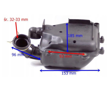 FILTR POWIETRZA OBUDOWA WKŁAD GĄBKA 2T-71570