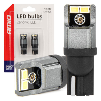 Żarówki LED CANBUS 3020 4SMD T10 W5W W10W 12V 24V