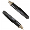 KIERUNKOWSKAZ CZARNY BIAŁY KLOSZ 9 LED-72731