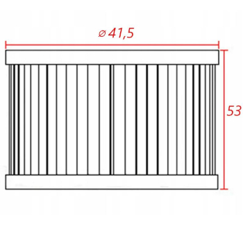 FILTR OLEJU HIFLO HF651 KTM 690 09-17-72825