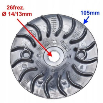 TARCZA ZEWNETRZNA WARIATORA DO SYM ORBIT 4T-73127