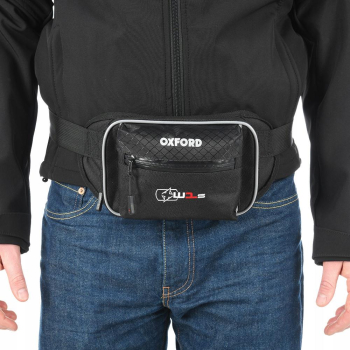 Torba na pas XW1S OXFORD, kolor czarny (1,5 l)