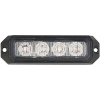 Lampa strobo 4x LED mała pomarańczowa R65 R10