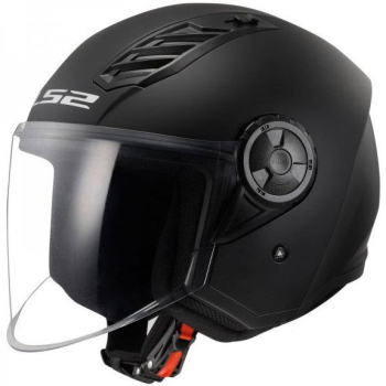 KASK LS2 OF616 AIRFLOW II SOLID MATT BLACK-06 S