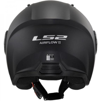 KASK LS2 OF616 AIRFLOW II SOLID MATT BLACK-06 S-74126