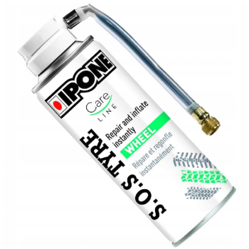 IPONE SOS TYRE SPRAY DO PRZEBITYCH OPON MOTO 200ML-74289