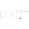 Lampa tylna 12/24V 16x LED-75029