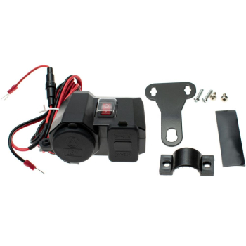 Gniazdo USB na kierownicę motocykla-7784