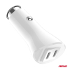 Ładowarka samochodowa 2x USB-C 40W AMIO-03884-77908