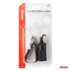 Adapter krokodylki do gniazda zapalniczki 12V 24V -78243