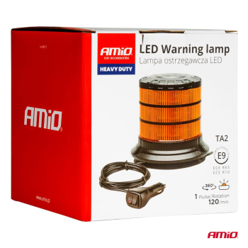 Lampa ostrzegawcza błyskowa kogut LED W30M 12V 24V-78377