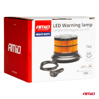 Lampa ostrzegawcza błyskowa kogut LED W29M 12V 24V-78397