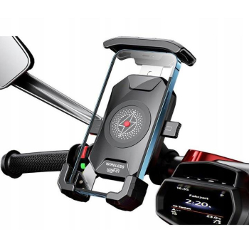 BIKETEC UCHWYT MOTOCYKLOWY Z ŁADOWARKĄ INDUKCYJNĄ
