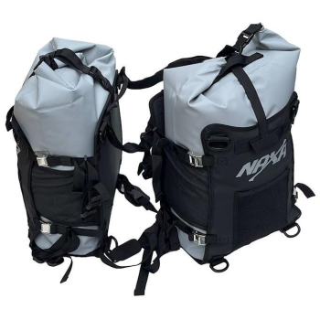 TORBA MOTOCYKLOWA TB4 KABURA CZARNO SZARA-78496
