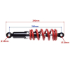 AMORTYZATOR TYŁ DO HONDA CRF50 PITBIKE-78831