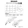 STELAŻ KUFRA BOCZNEGO 4P SHAD TERRA DO BENELLI TRK-79871