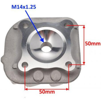 CYLINDER 70 CC 2T TŁOK Z OKIENKAMI SWORZEŃ 12-7987