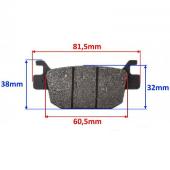 KLOCKI HAMULCA TYŁ DO HONDA SH125-8039