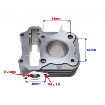 CYLINDER DO SYM ORBIT 4T 50cc KPL-80712