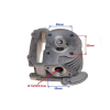 GŁOWICA CYLINDRA 80 CC 4T GY6-80887