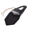 LAMPA TYŁ LED Z BŁOTNIKIEM BIAŁY KLOSZ CN-81390