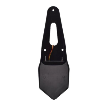 LAMPA TYŁ LED Z BŁOTNIKIEM BIAŁY KLOSZ CN-81388