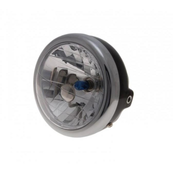 LAMPA PRZÓD  BOCZNE MOCOWANIE H6 CZARNY