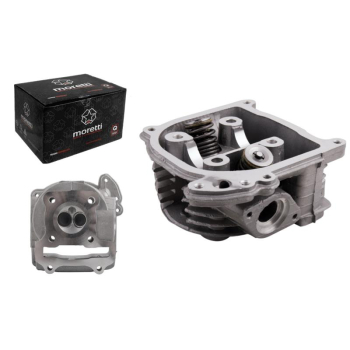 Głowica Moretti do skutera 4T 50ccm długie zawory