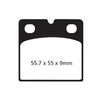 KLOCKI HAMULCOWE EBC FA018HH WZMACNIANE 1 TARCZA-81953
