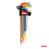 Klucze TORX extra długie zestaw imbusy zestaw 9 sz-82532