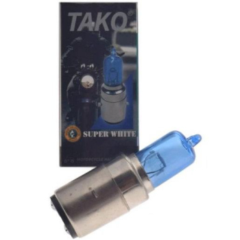 ŻARÓWKA 12V 35/35W H6 BA20D S. WHITE BEZ EEC TAKO