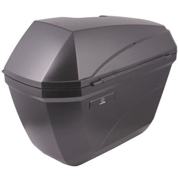 Kufry boczne Moretti, MR-B66, 23L, Czarne, Czerwon-8274