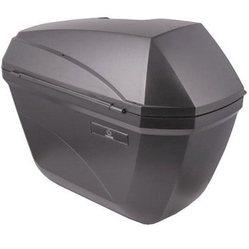 Kufry boczne Moretti, MR-B66, 23L, Czarne, Czerwon-8275