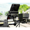 Uchwyt motocyklowy R10-metal USB QC czarny-83410
