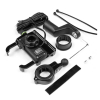 Uchwyt motocyklowy R10-metal USB QC czarny-83415