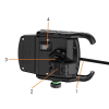 Uchwyt motocyklowy R9W-metal Wireless-83454