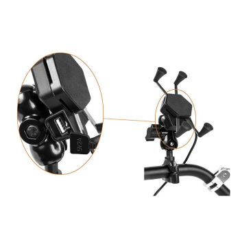 Uchwyt motocyklowy RAM  XL USB-83497