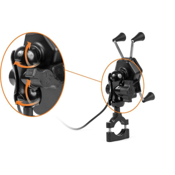Uchwyt motocyklowy RAM  XL USB-83499