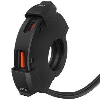 Motocyklowe gniazdo  USB Typ-C + USB 48W MUS51 Pow-83683
