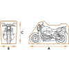Pokrowiec motocyklowy 300D-S-GLASS-BOX-83940