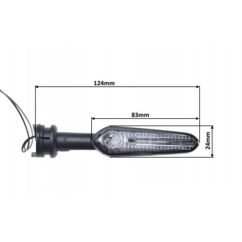 KIERUNKOWSKAZ TYŁ DO YAMAHA MT03 MT25 KPL-84413