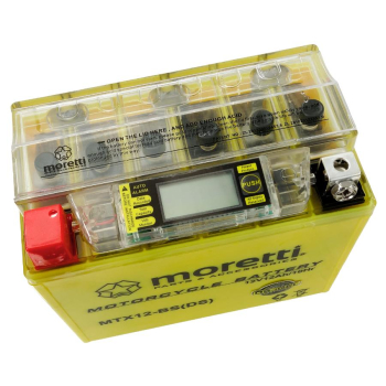 Akumulator Moretti AGM(I-Gel) MTX12-BS ze wskaźnik-8498