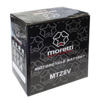 Akumulator Moretti AGM (Gel) MTZ8V-8528