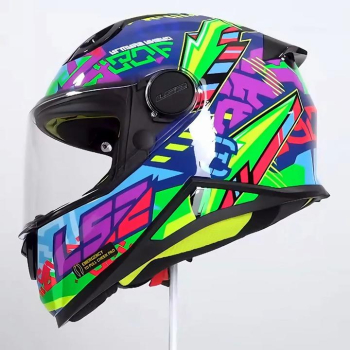 KASK LS2 FF812 KID SVENT BLUE GREEN L